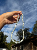 Lana Pearl Amazonite Necklace
(Sunny’s Beach Treasures)