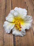 GIANT Foam Hibiscus Hair Pick- White