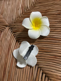 Single Little Plumeria Hair Clip