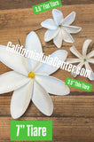 GIANT Foam Tiare Flowers Hair Pick