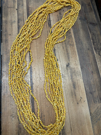 Mongo Shell Long Lei- Yellow