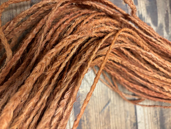 Coconut Sennit Rope 10 yards Orange Braid