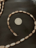 Dusty Rose Oval Shell Strand