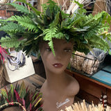 Forever Ti Leaf and Fern Lei Upo'o Head Crown